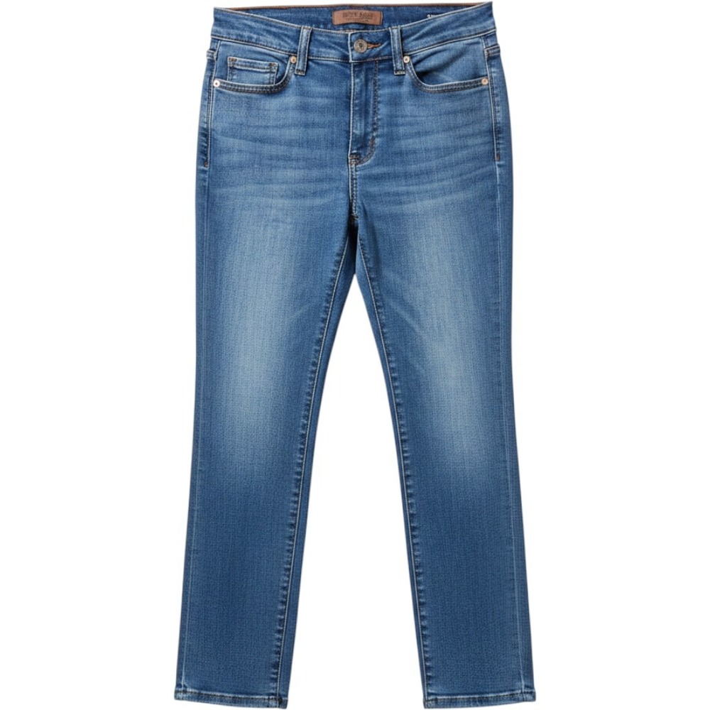 Judy Blue Skinny Fit Capri Jeans Womens 7/28 Blue Stretch Cropped Stretch Comfy